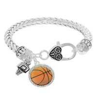 GAMEDAY BASKETBALL CHARM BRACELET