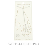 GOLD-PLATED HAND CHAIN BRACELET