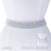 RHINESTONE PAVE BELT