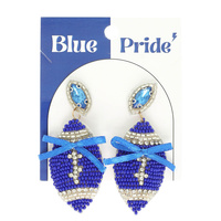 GAMEDAY FOOTBALL WITH BOW EARRINGS