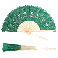 SPANISH VICTORIAN CHANTILLY LACE FAN