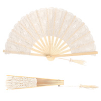 SPANISH VICTORIAN CHANTILLY LACE FAN