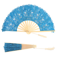 SPANISH VICTORIAN CHANTILLY LACE FAN