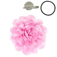 CAMELLIA FLOWER PIN AND HAIR CLIP