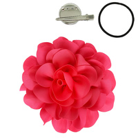 CAMELLIA FLOWER PIN AND HAIR CLIP