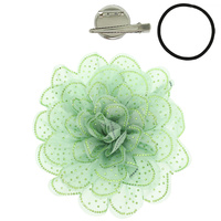 2 IN 1 FLORAL BLOOM HAIR CLIP BROOCH PIN