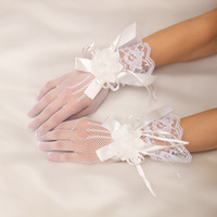 BRIDAL FISHNET GLOVES