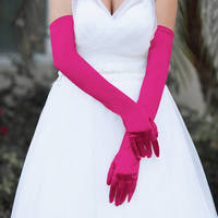 EXTRA LONG SATIN GLOVES
