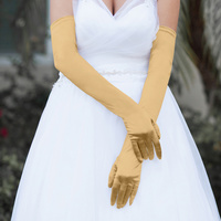 EXTRA LONG SATIN GLOVES