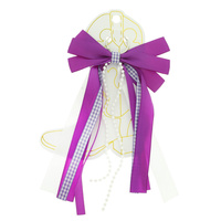 GAMEDAY RIBBON BOW KEY AND BOOT CHARM