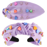 VALENTINE'S THEME JEWELED HEART HEADBAND