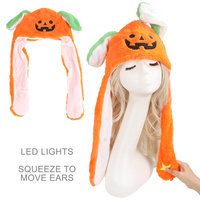 HALLOWEEN CHARACTER LED MOVABLE EARS HAT