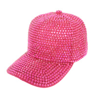 RHINESTONE STUDDED BASEBALL CAP