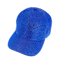 FULL RHINESTONE GEM BASEBALL CAP