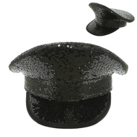 FESTIVAL FASHION SEQUINS CAPTAIN HAT