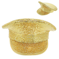 FESTIVAL FASHION SEQUINS CAPTAIN HAT