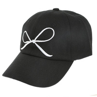 BOW EMBROIDERED BASEBALL CAP