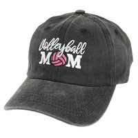VOLLEYBALL MOM BASEBALL CAP