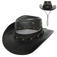 WESTERN MESH CROWN COWBOY HAT