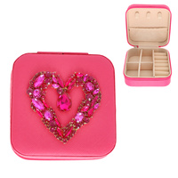 HEART JEWELED JEWELRY BOX