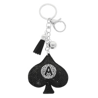 LAS VEGAS JEWELED KEYCHAIN