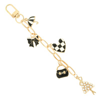 CLASSIC THEME BAG CHARM KEYCHAIN