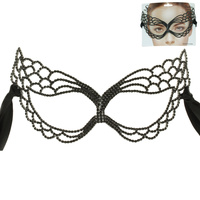 Rhinestone Masquerade Party Mask