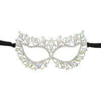 TEARDROP CAT EYE MASQUERADE MASK