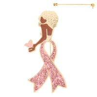 BREAST CANCER AWARENESS BROOCH PIN