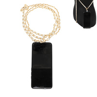 LEATHER BRAIDED CELLPHONE CROSSBODY ATTACHMENT
