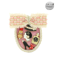 BOUCLE BOW BROOCH PIN