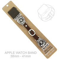 WESTERN STONE COWBOY HAT CONCHO APPLE WATCH BAND