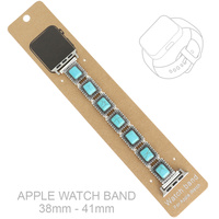 WESTERN RECTANGULAR TURQUOISE APPLE WATCH BAND