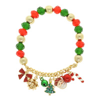 XMAS MULTI CHARM BRACELET