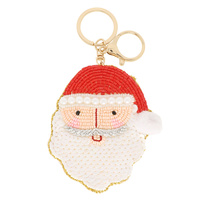 CHRISTMAS SANTA CLAUS  KEYCHAIN