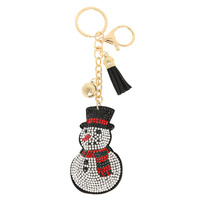 CHRISTMAS SNOWMAN KEYCHAIN