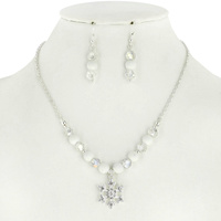 SNOWFLAKE RUBBER BALL 18" NK SET