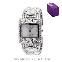 SWAROVSKI CRYSTAL BANGLE WATCH